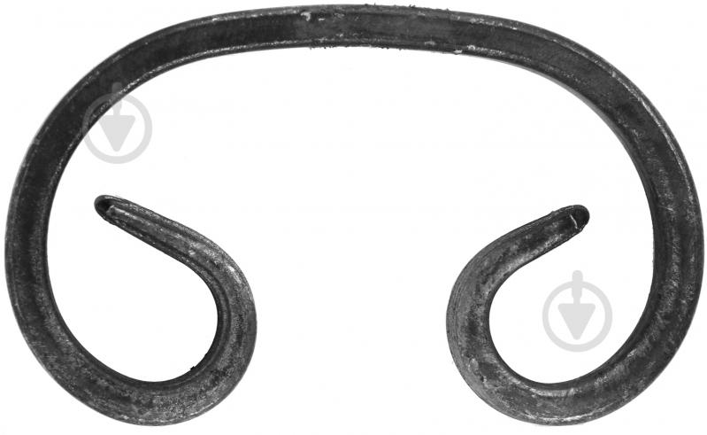 Завиток кованый 95x60 мм - фото 1