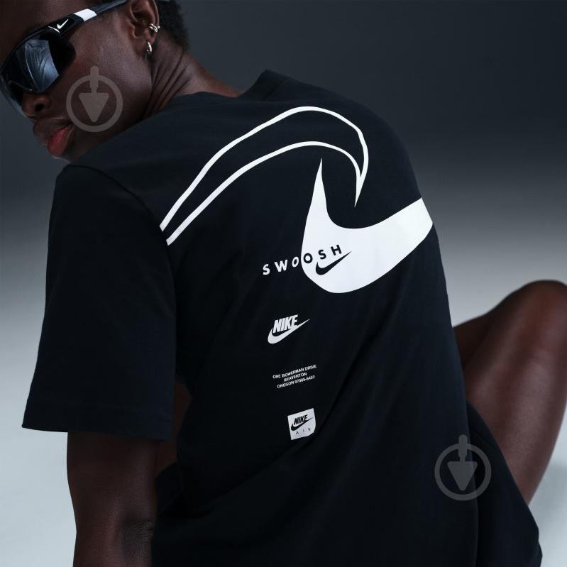 Футболка Nike W NSW CLUB SS TEE OC SWOOSH HQ1698-010 р.XS чорний - фото 10