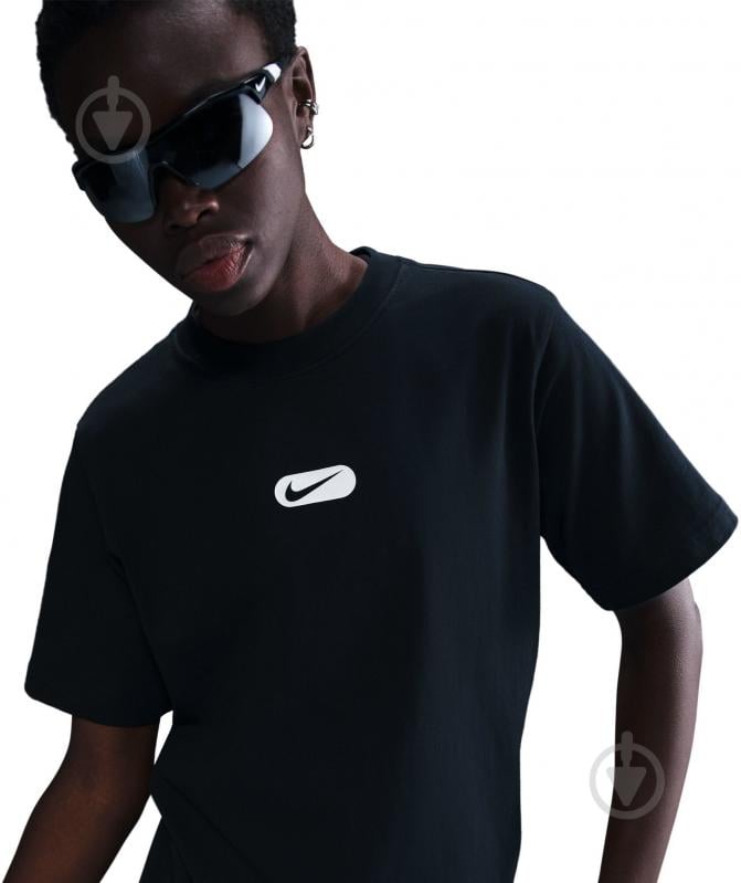 Футболка Nike W NSW CLUB SS TEE OC SWOOSH HQ1698-010 р.XS чорний - фото 4