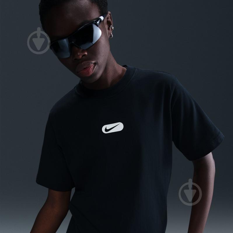 Футболка Nike W NSW CLUB SS TEE OC SWOOSH HQ1698-010 р.XS чорний - фото 9