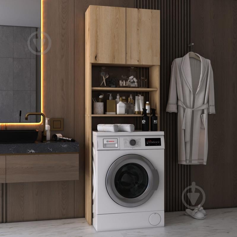 Шафа для пральної машини Doros Лола Міні дуб Евок - фото 5 Шафа для пральної машини Doros Лола Міні дуб Евок - фото 5