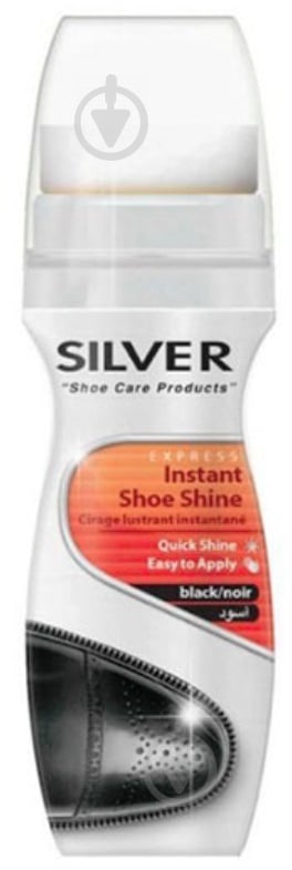 Крем-фарба для взуття Silver Преміум 75 мл чорний - фото 1