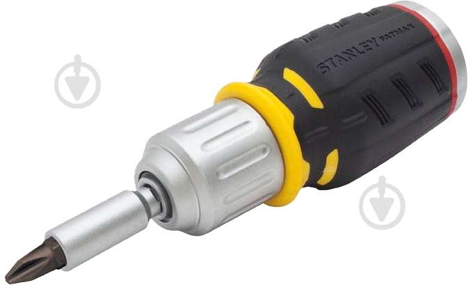 Викрутка Stanley FatMax Stubby бітотримач реверсний 1/4" 6 змінних біт FMHT0-62688 - фото 2