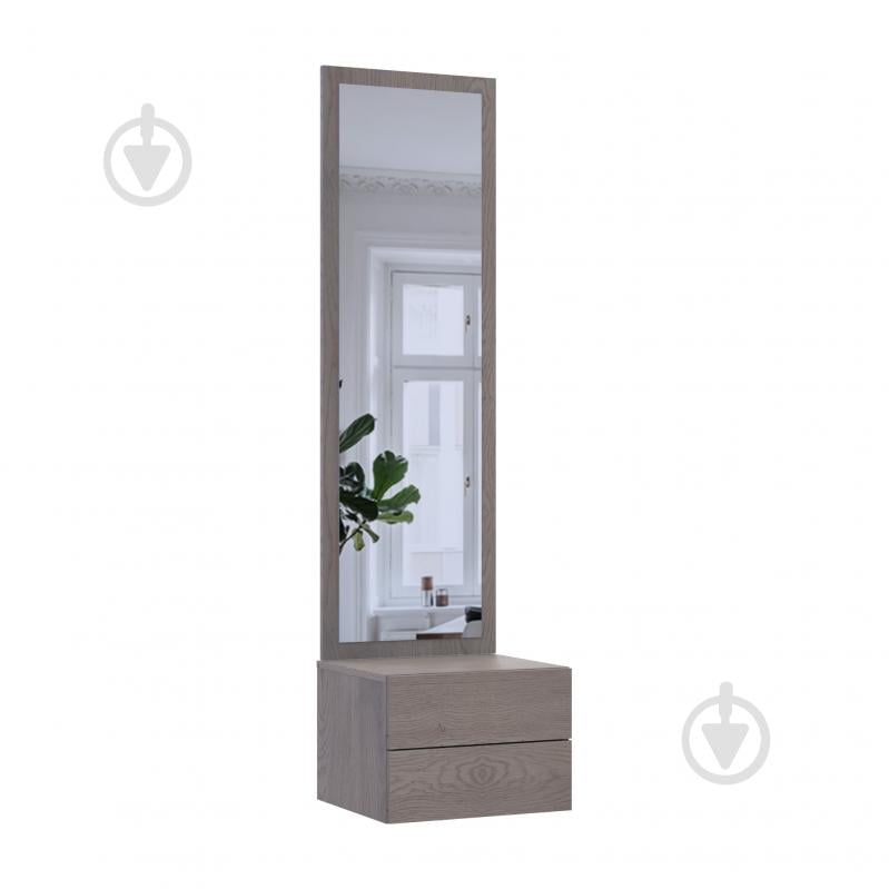 Тумба навісна Doros Сола 450x1686x400 мм каннол/каннол - фото 5