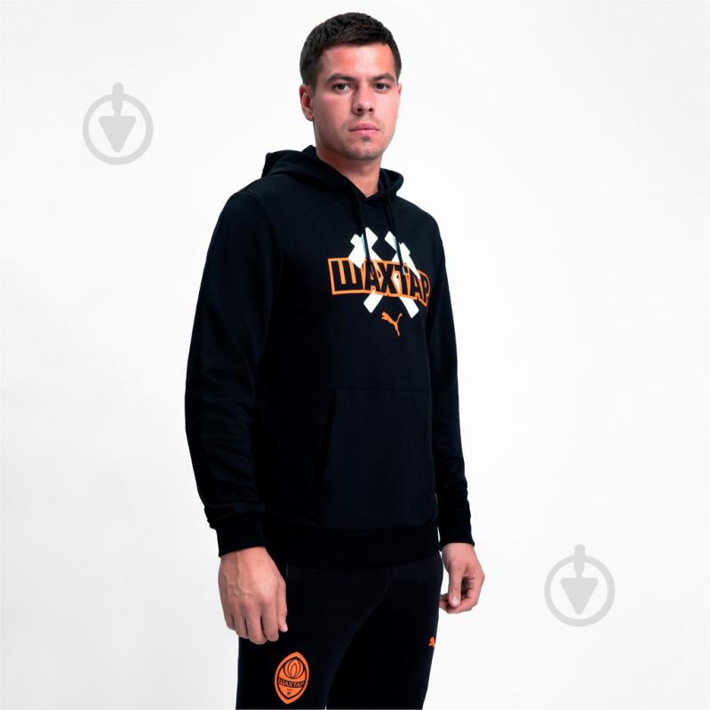 Джемпер Puma FCSD FtblCore Hoody 76412302 р. 2XL чорний - фото 4