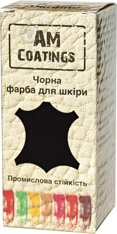 Краска AM Coatings черный 35 мл - фото 1