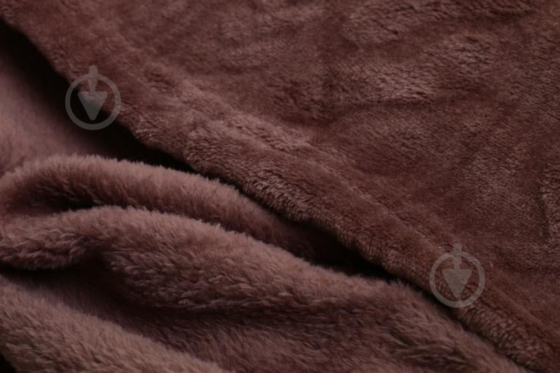 Плед Basic Iron 200x220 см коричневый La Nuit - фото 2