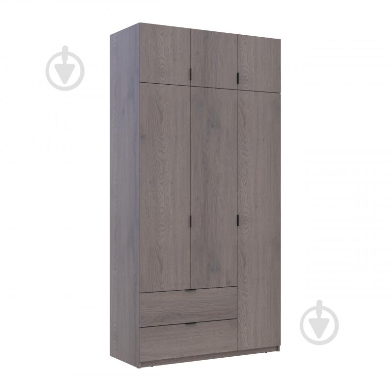 Шафа для одягу Doros Лукас 3ДСП 2400х1200х500 мм каннол / каннол - фото 5 Шафа для одягу Doros Лукас 3ДСП 2400х1200х500 мм каннол / каннол - фото 5