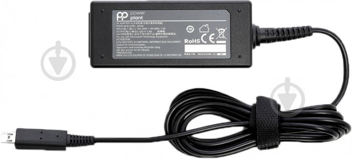 Блок питания для ноутбуков PowerPlant ACER 220V, 12V 18W 1.5A (micro USB) - фото 1