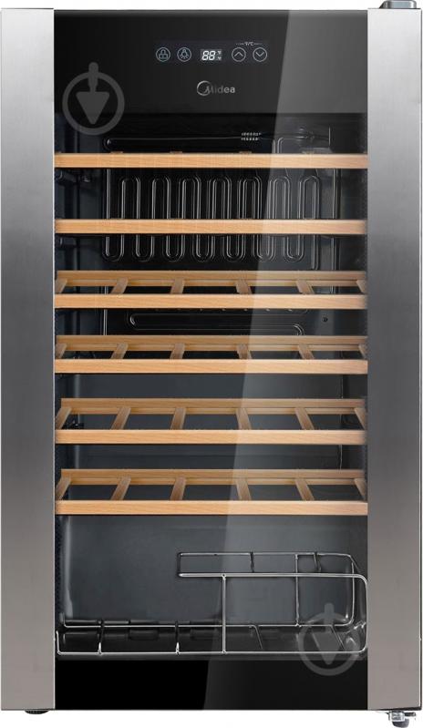 Винный шкаф Midea MDRW146FGG22 - фото 1 Винный шкаф Midea MDRW146FGG22 - фото 1