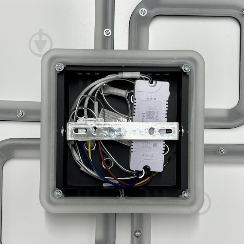 Люстра светодиодная Luminaria 4x75 Вт LED-модуль [019] Black SELENA 75W 5S BLACK - фото 11