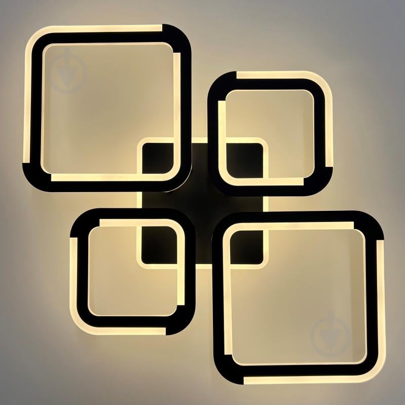 Люстра светодиодная Luminaria 4x75 Вт LED-модуль [019] Black SELENA 75W 5S BLACK - фото 9