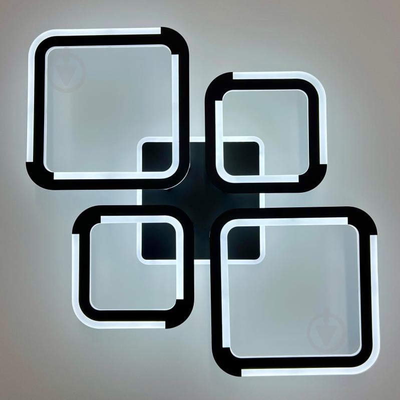 Люстра светодиодная Luminaria 4x75 Вт LED-модуль [019] Black SELENA 75W 5S BLACK - фото 8