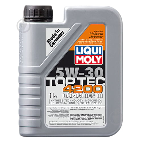 Моторне мастило Liqui Moly Top Tec 4200 5W-30 1 л - фото 1