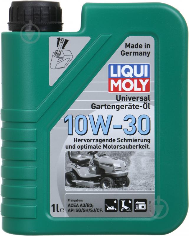 Моторное масло Liqui Moly UNIVERSAL GARTENGERATE-OL 10W-30 1 л (2456) - фото 1