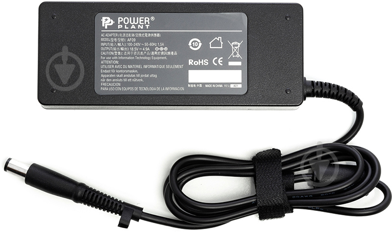 Блок питания для ноутбуков PowerPlant HP 220V, 18.5V 90W 4.9A (7.4*5.0) - фото 1