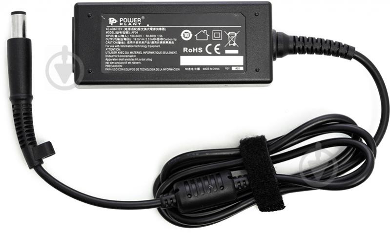 Блок живлення для ноутбуків PowerPlant HP 220V, 19.5V 45W 2.31A (7.4*5.0) - фото 1