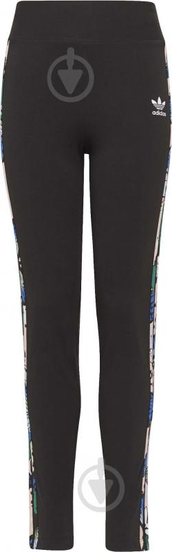 Лосины Adidas LEGGINGS HW H22594 черный - фото 1