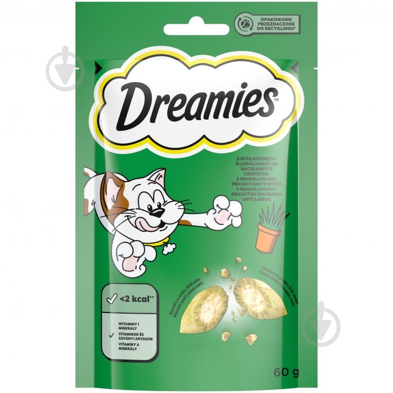 Лакомство Dreamies Кошачья мята 60 г - фото 1