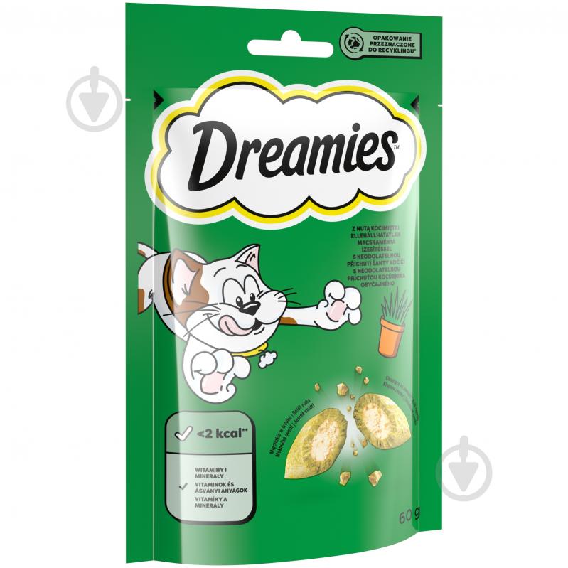 Лакомство Dreamies Кошачья мята 60 г - фото 2