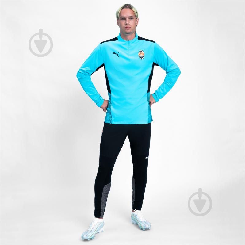 Джемпер Puma FCSD Pro 1 4 Zip TRG Top 76411104 р. M блакитний - фото 5