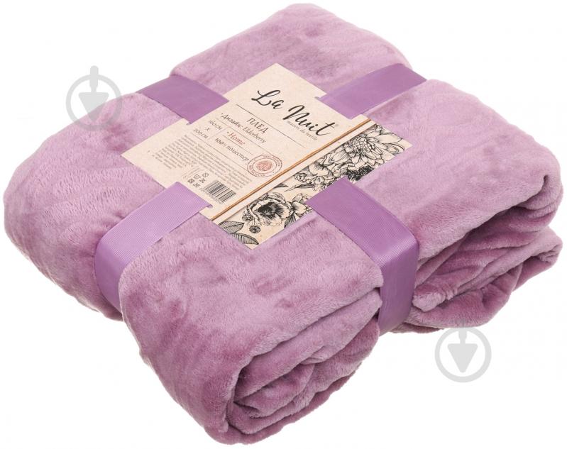 Плед Basic Elderberry 160x200 см розовый La Nuit - фото 3