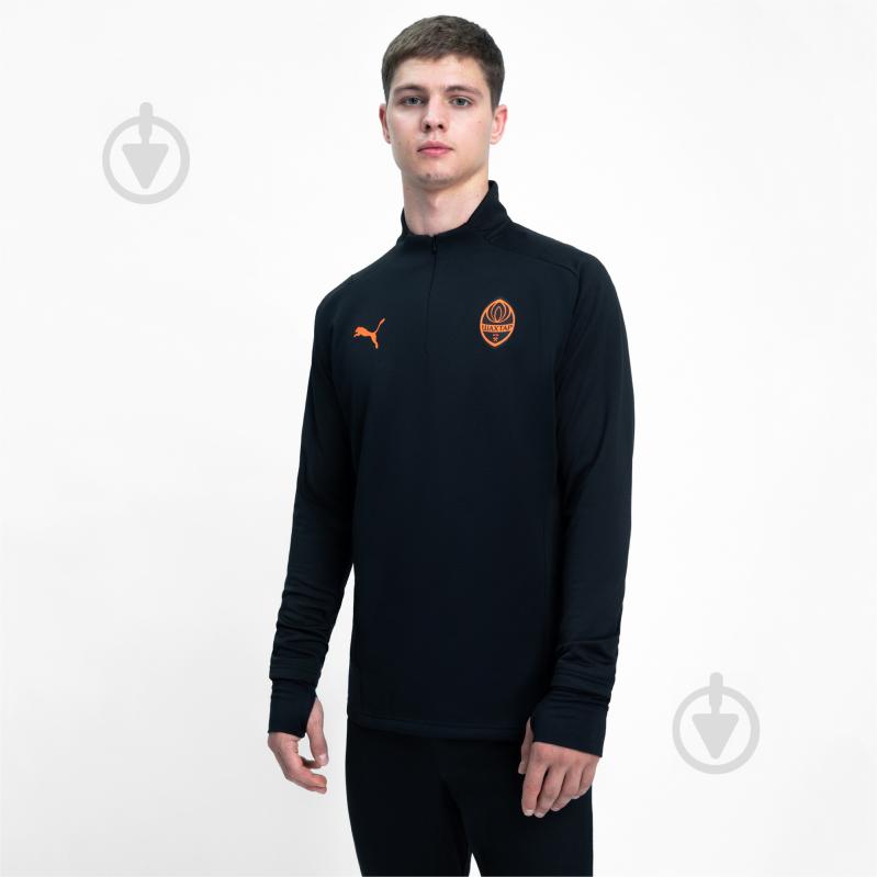 Джемпер Puma FCSD Pro 1 4 Zip TRG Top 76411102 р. XL чорний - фото 3