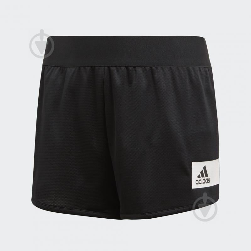 Шорты Adidas YG TR COOL SH DV2739 р. 140 черный - фото 1