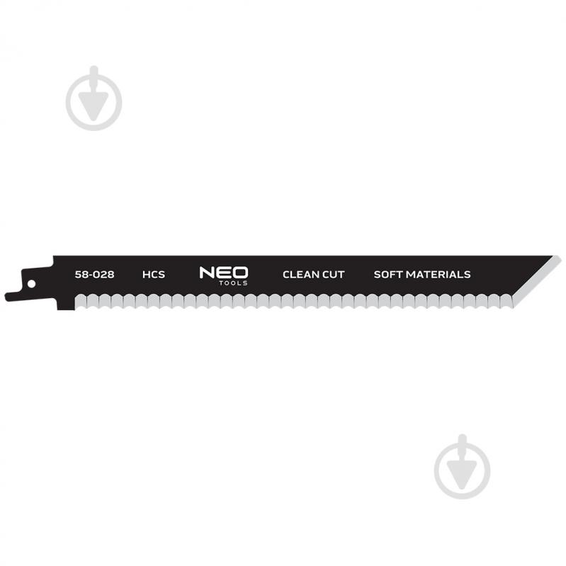 Пилка для шабельної пили NEO tools 1 шт. 58-028 - фото 1 Пилка для шабельної пили NEO tools 1 шт. 58-028 - фото 1