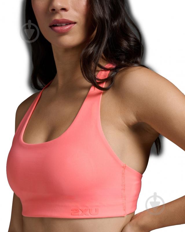 Бра 2XU Form Strappy Bra WR7263a_PKG/PKG р.L розовый - фото 4