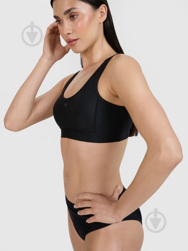 Бра 4F BIKINI TOP F077 4FWSS25UBKTF077-20S р.L чорний - фото 4