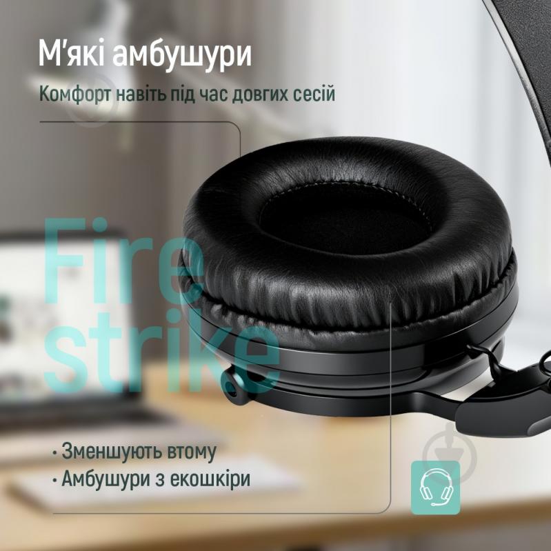 Наушники ColorWay black (CW-HPG04BK) - фото 9