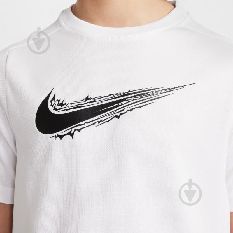 Футболка Nike B NK DF MULTI SS TOP HBR HF8100-100 р.XL белый - фото 4 Футболка Nike B NK DF MULTI SS TOP HBR HF8100-100 р.XL белый - фото 4
