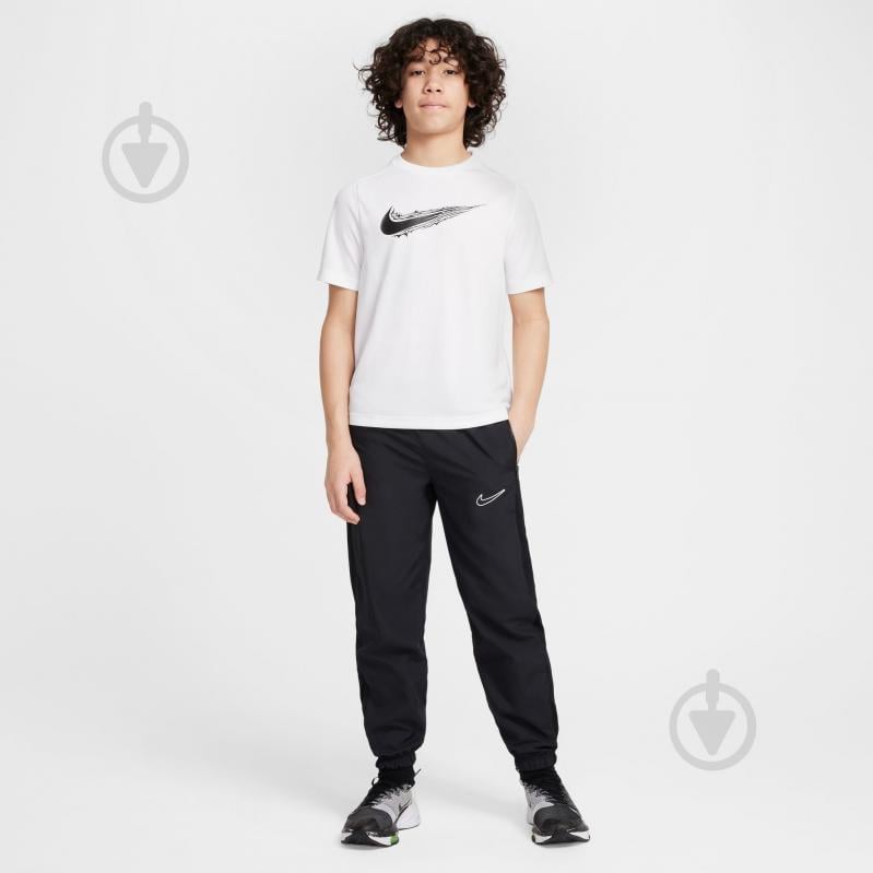 Футболка Nike B NK DF MULTI SS TOP HBR HF8100-100 р.XL белый - фото 5 Футболка Nike B NK DF MULTI SS TOP HBR HF8100-100 р.XL белый - фото 5