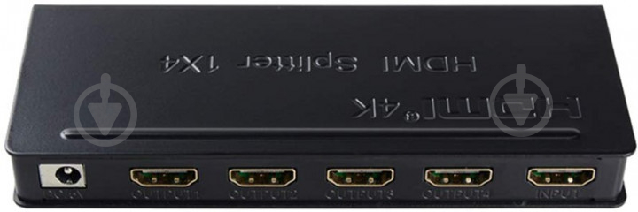 Сплиттер PowerPlant черный (CA911509) HDMI 1X4 V1.4 4K HDSP4-M - фото 4