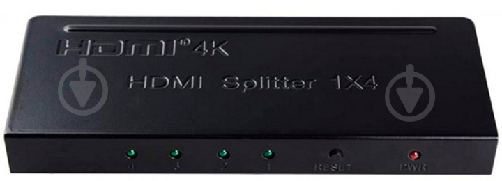 Сплиттер PowerPlant черный (CA911509) HDMI 1X4 V1.4 4K HDSP4-M - фото 3