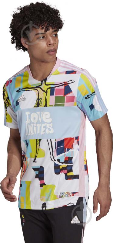 Футболка Adidas TIRO JSY LOVE H50882 р.XL разноцветный - фото 2