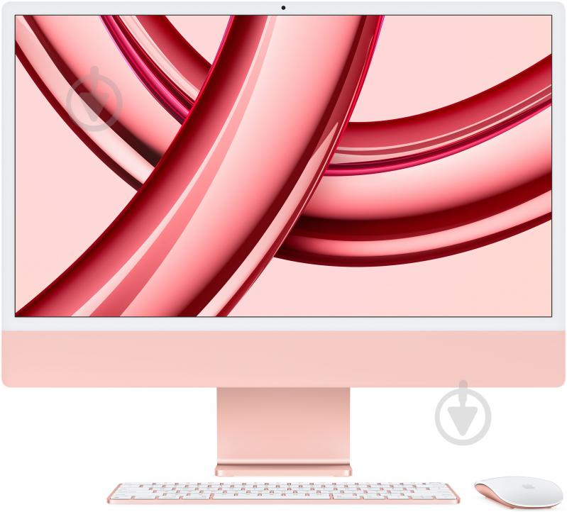 Моноблок Apple iMac 24 (MQRD3UA/A) pink 256GB - фото 1