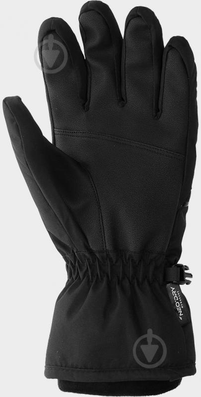 Рукавички 4F SKI GLOVES RED002 H4Z22-RED002-20S р.XL чорний - фото 2