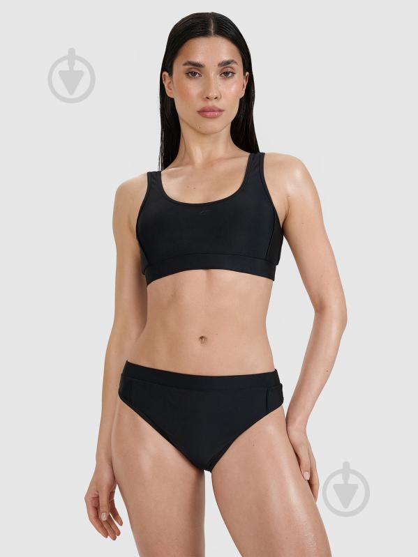 Бра 4F BIKINI TOP F077 4FWSS25UBKTF077-20S р.XS чорний - фото 1 Бра 4F BIKINI TOP F077 4FWSS25UBKTF077-20S р.XS чорний - фото 1