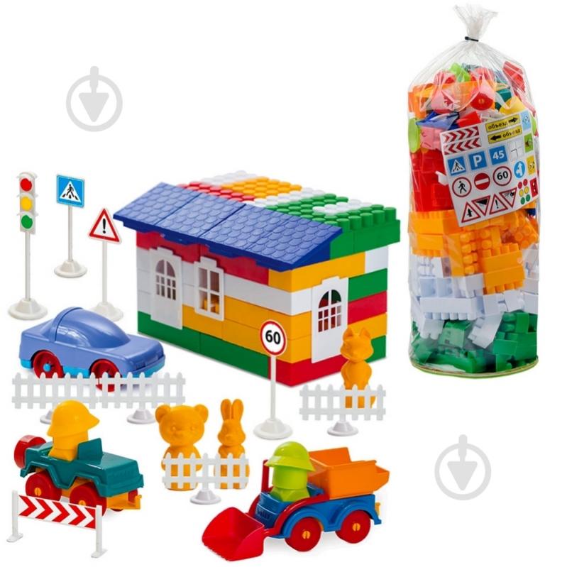 Конструктор Colorplast Лидер №5 1-054 - фото 1 Конструктор Colorplast Лидер №5 1-054 - фото 1