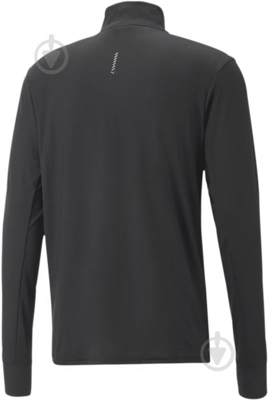 Джемпер Puma RUN FAVORITE 1/4 ZIP M 52315301 р.S чорний - фото 2