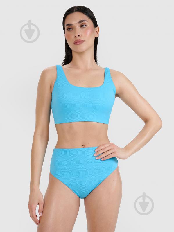 Бра 4F BIKINI TOP F084 4FRSS25UBKTF084-48S р.XS бірюзовий - фото 1