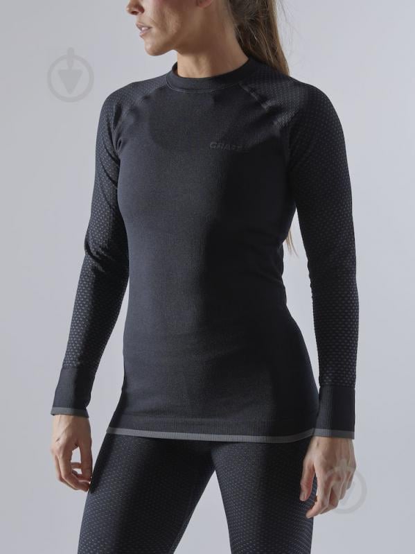 Термофутболка ADV WARM FUSEKNIT INTENSITY LS W 1909735-999000 р.XS чорний - фото 1