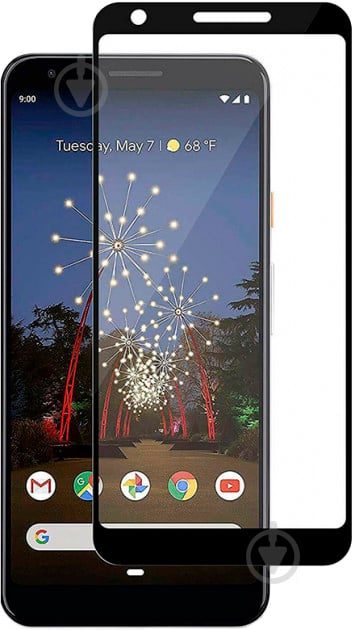 Защитное стекло PowerPlant Full screen для Google Pixel 3a XL (GL607013) - фото 1