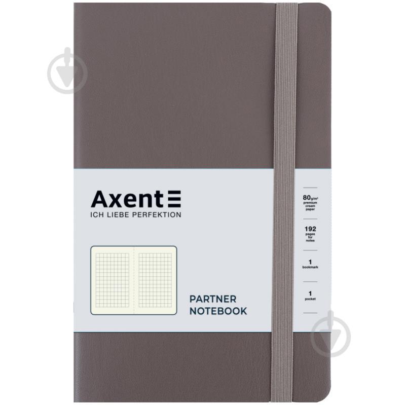 Книга для нотаток Axent Partner Soft 96 аркушів Earth Colors коричневий (8620-01-A) - фото 1