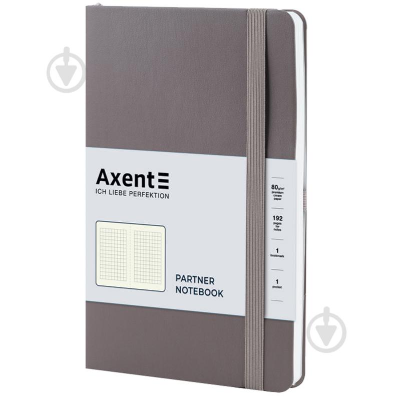 Книга для нотаток Axent Partner Soft 96 аркушів Earth Colors коричневий (8620-01-A) - фото 2