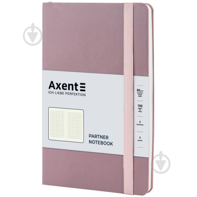 Книга для нотаток Axent Partner Soft 96 аркушів Earth Colors рожевий (8620-03-A) - фото 2