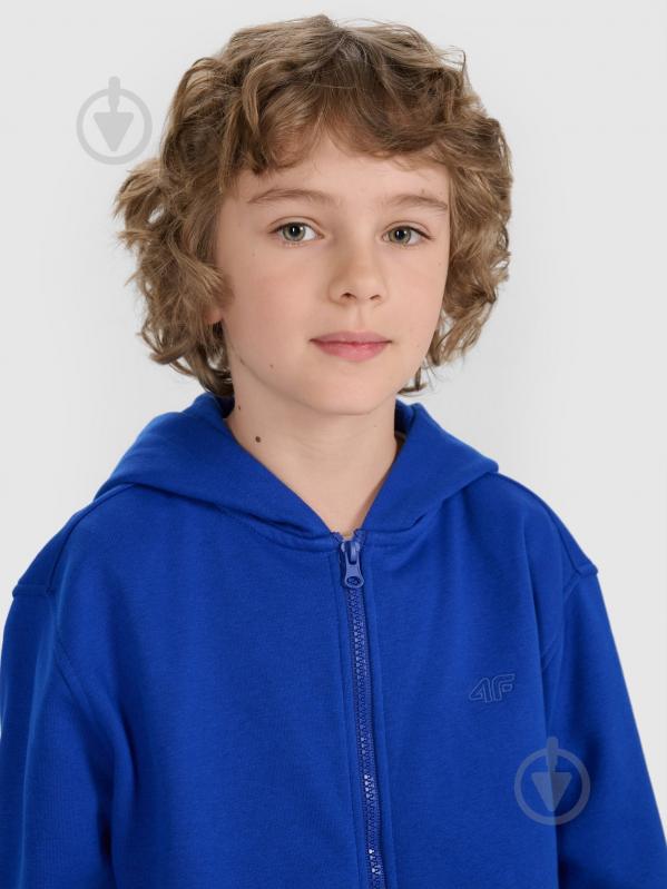 Джемпер 4F 4FJRAW25TSWSM2488-36S р.152 синій - фото 3 Джемпер 4F 4FJRAW25TSWSM2488-36S р.152 синій - фото 3