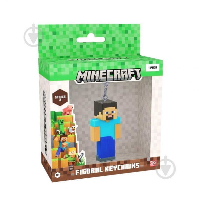 Фігурка-брелок Minecraft серія 2 в асортименті MC8212 - фото 1 Фігурка-брелок Minecraft серія 2 в асортименті MC8212 - фото 1